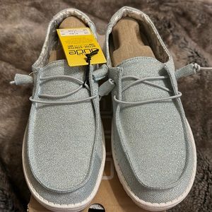 Hey Dude Wendy Stretch Sparkling Sky Blue-Women’s Shoe